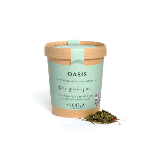 OASIS - Té Verde con hierbas aromáticas ECO - 50g